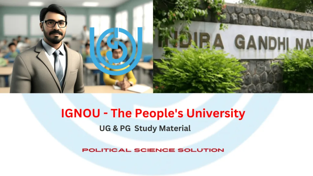 Political-Science-(IGNOU)-Central-University