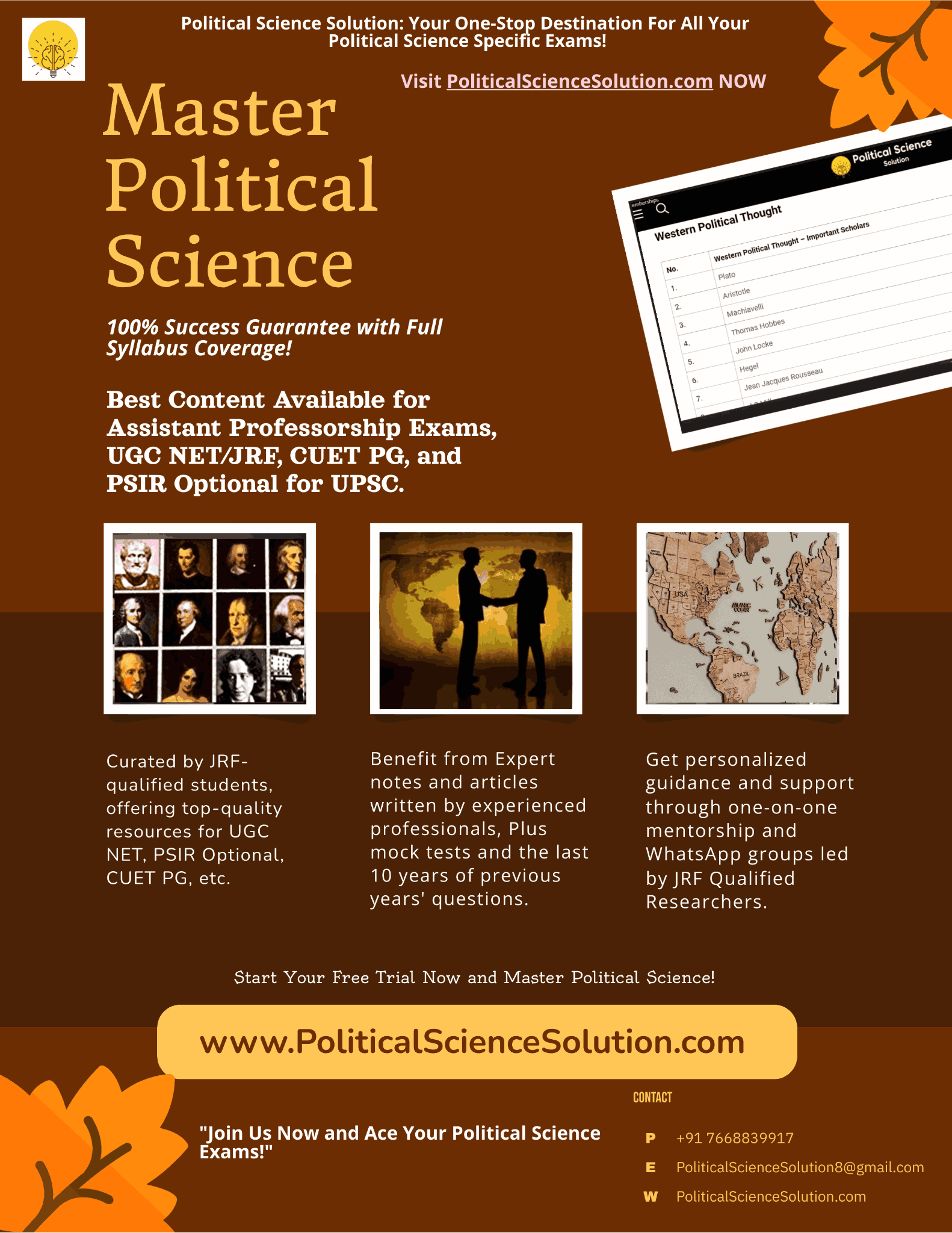 Political Science Solution