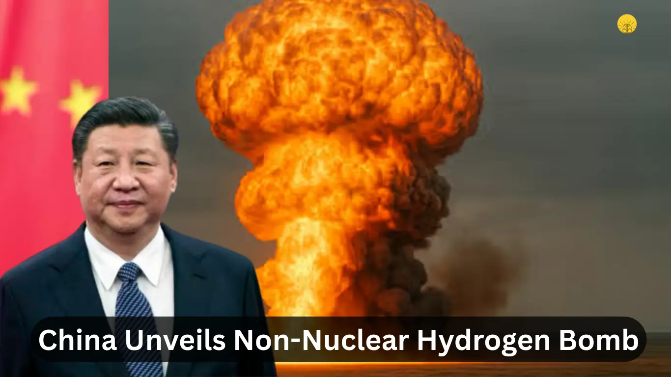 China Unveils Non-Nuclear Hydrogen Bomb: A New Era in Military ...