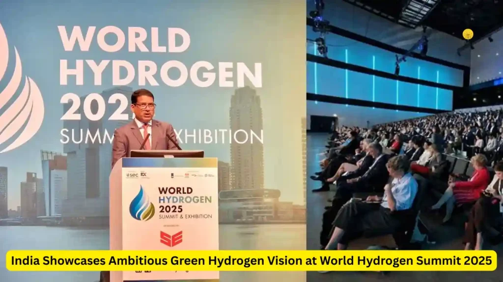 India Showcases Ambitious Green Hydrogen Vision at World Hydrogen Summit 2025
