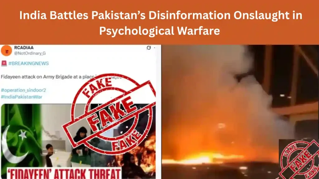 Operation Sindoor: India Battles Pakistan’s Disinformation Onslaught in Psychological Warfare