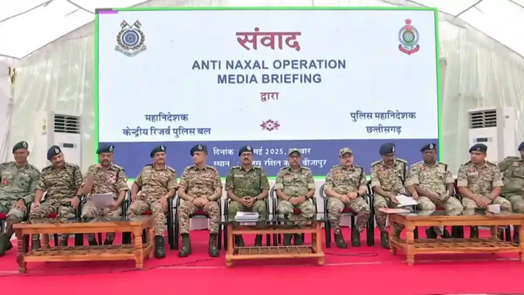 Security Forces Strike Major Blow Against Naxalism, Neutralizing 31 Naxalites in 21-Day Karreguttalu Hills Operation