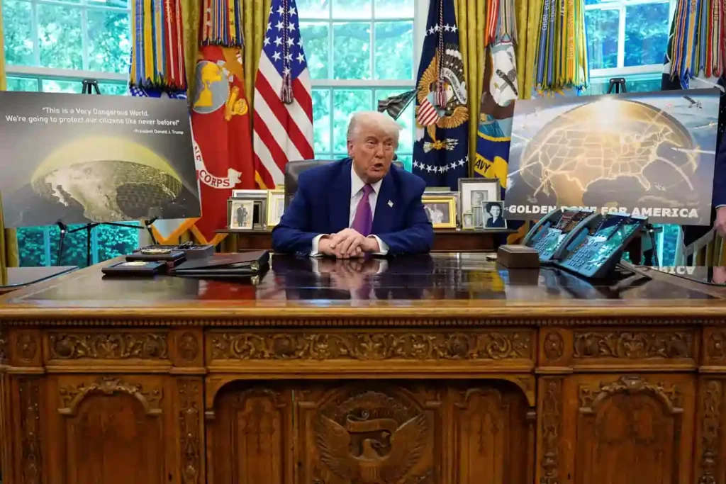 U.S. President Trump Announces “Golden Dome” Missile Defense System to Counter Global Threats