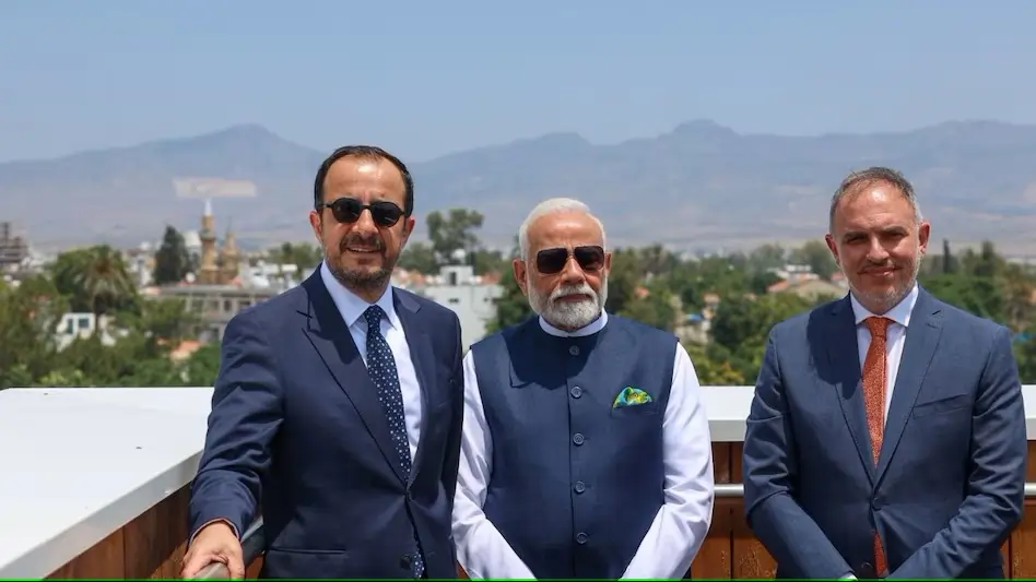 On June 15, 2025, Prime Minister Narendra Modi embarked on a historic visit to Cyprus, marking the first trip by an Indian premier to the Mediterranean nation in 23 years.