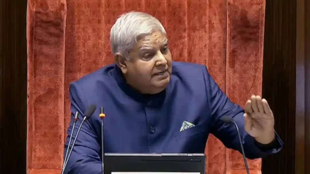 Vice President Jagdeep Dhankhar tendered his resignation