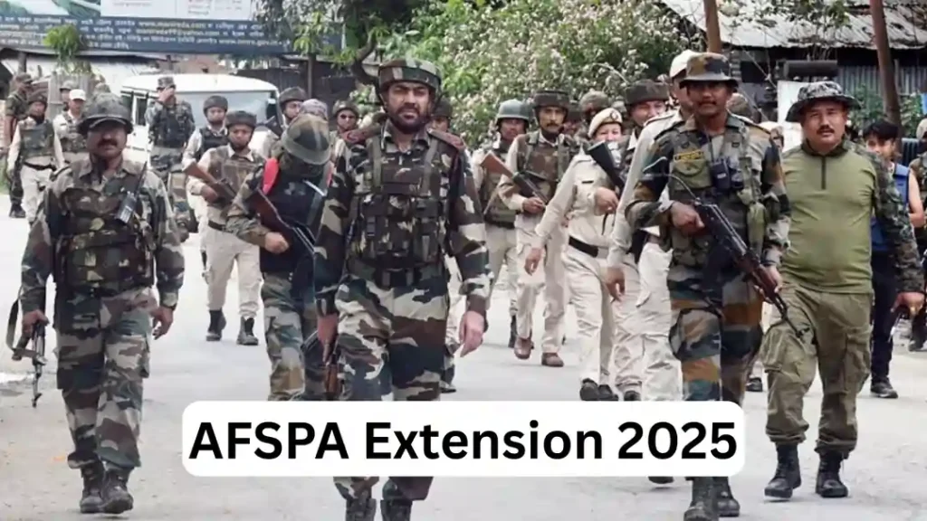 AFSPA Extension 2025