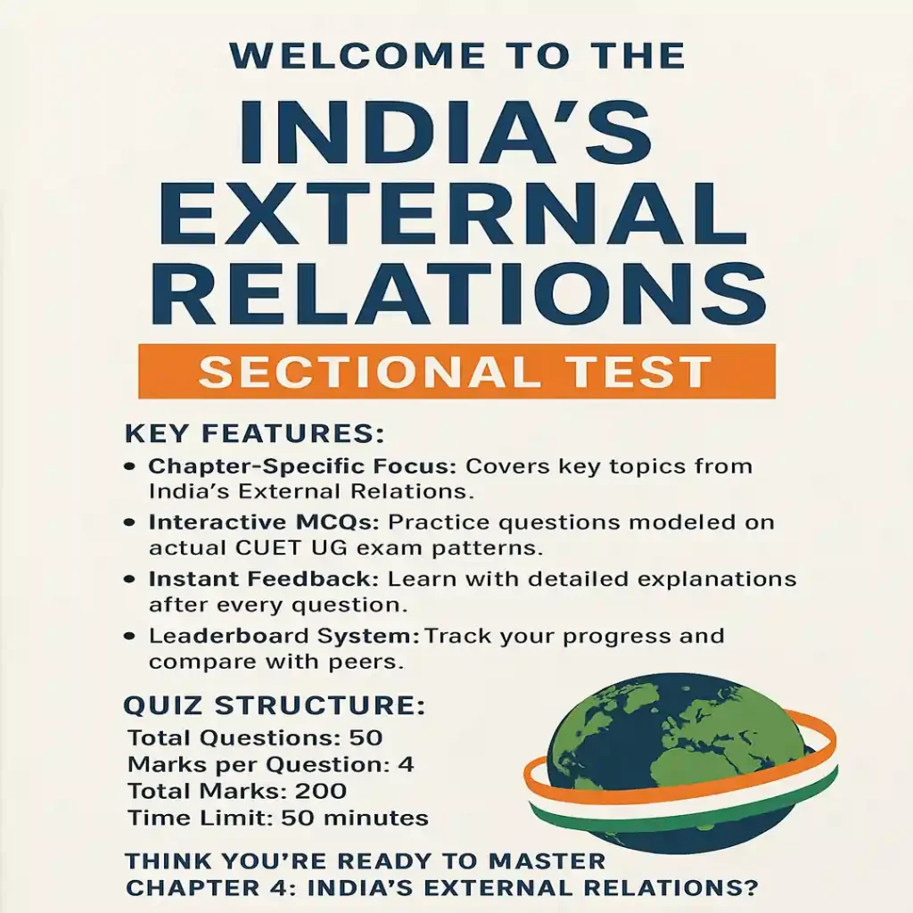 Indias External Relations