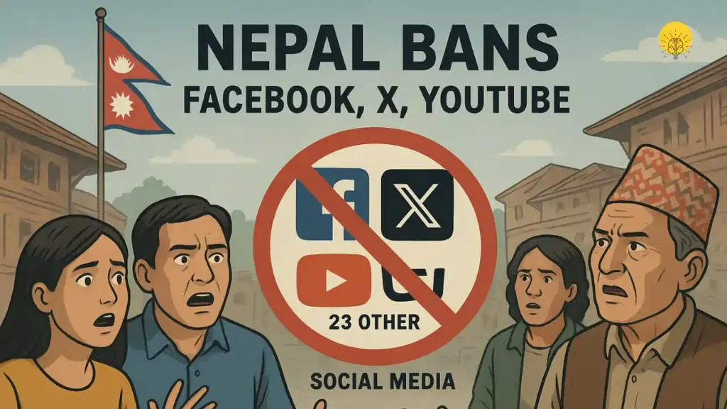 Nepal Bans Social Media Platforms