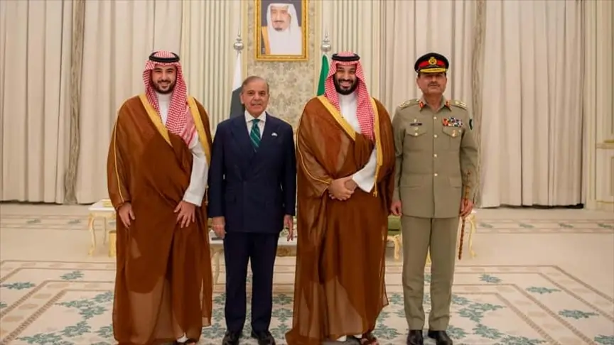 Pakistan and Saudi Arabia