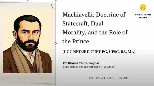 Machiavelli Statecraft, Dual Morality & The Prince