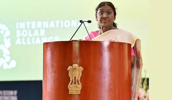 President Droupadi Murmu inaugurates the 8th ISA Assembly at Bharat Mandapam, New Delhi