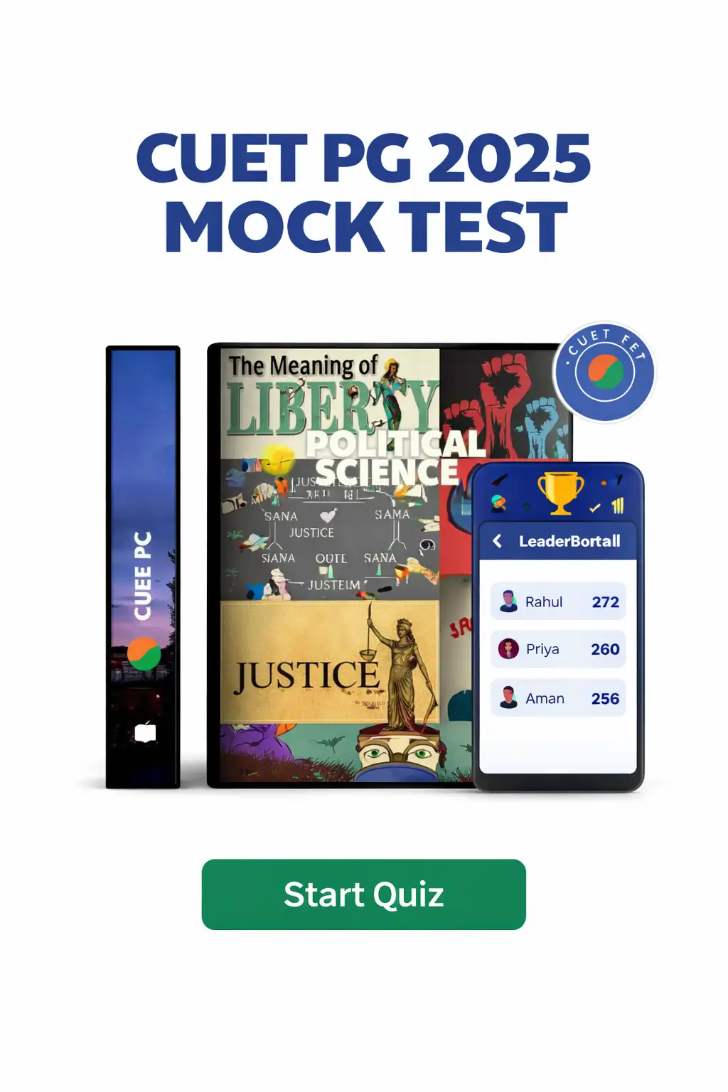 CUET PG 2025 MOCK TEST - Political Science Solution