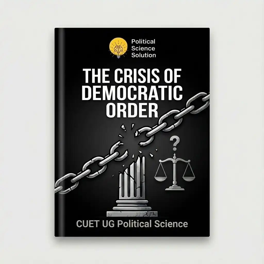 THE CRISIS OF DEMOCRATIC ORDER
