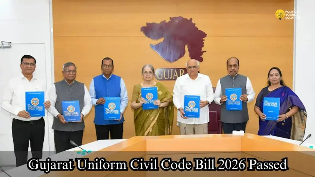 Gujarat Uniform Civil Code Bill 2026 Passed