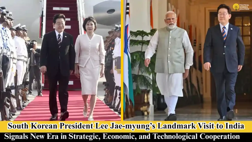South Korean President Lee Jae-myung’s Landmark Visit to India