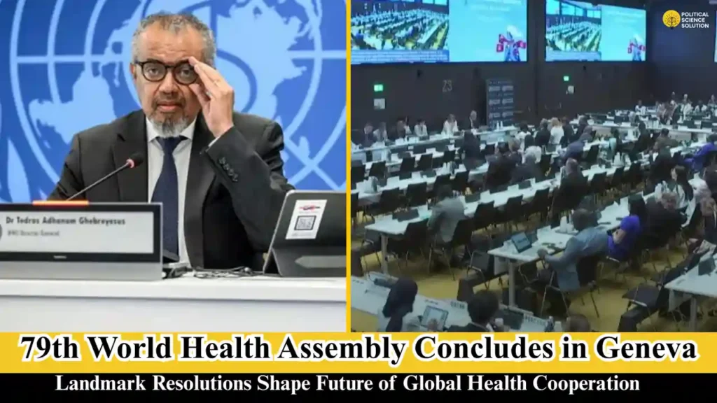 79th World Health Assembly Concludes in Geneva