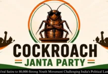 Cockroach Janta Party: From Viral Satire to 80,000-Strong Youth Movement Challenging India’s Political Landscape Cockroach Janta Party