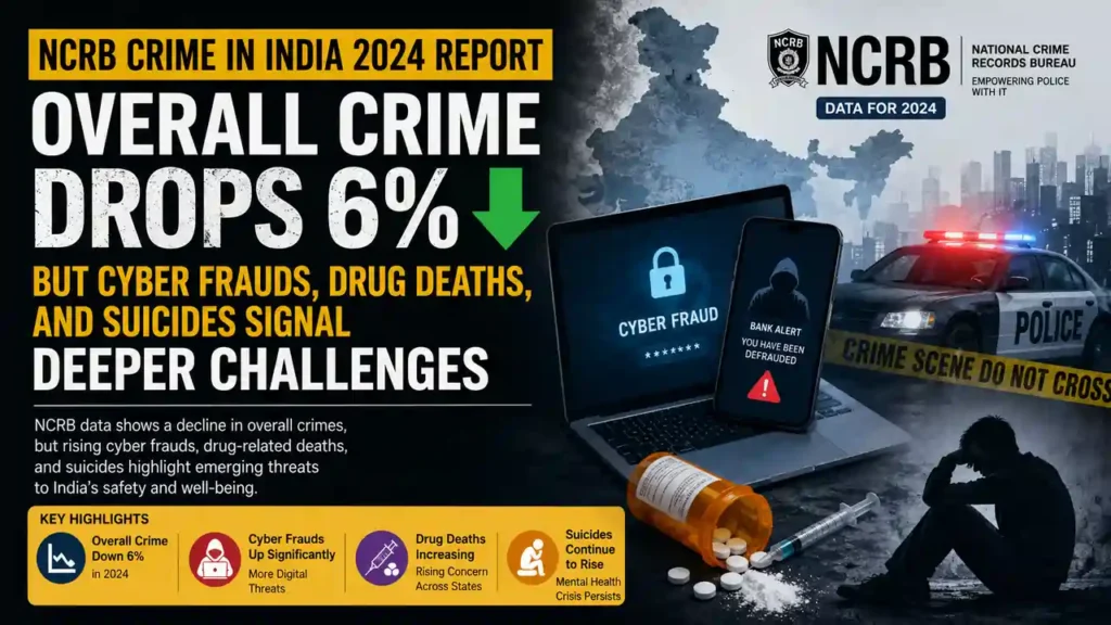NCRB Crime in India 2024 Report