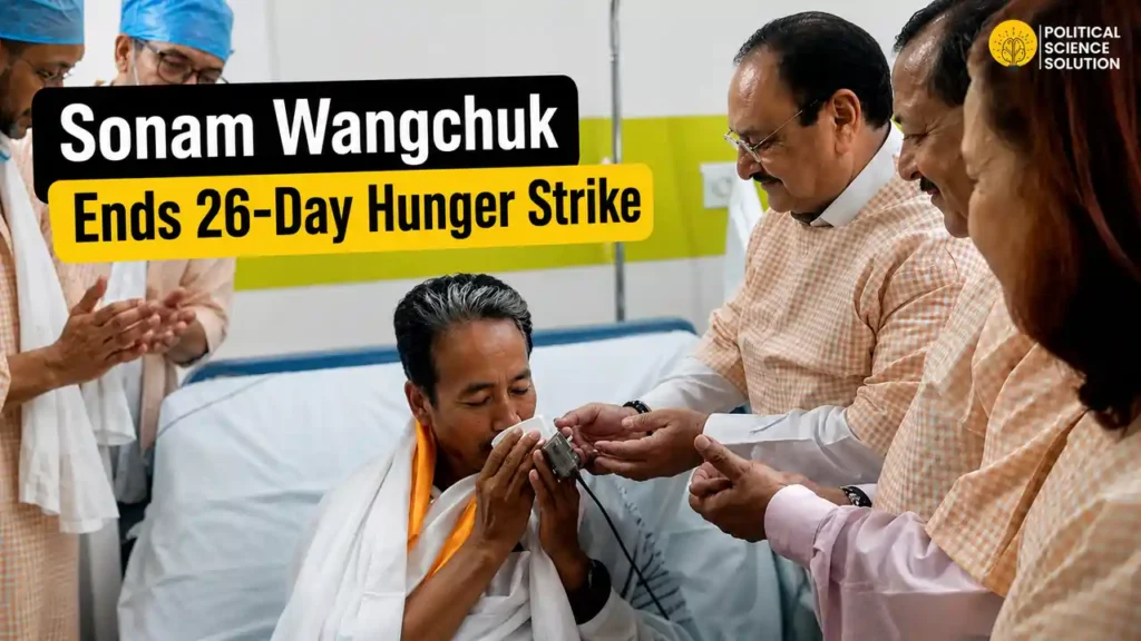 Sonam Wangchuk Ends 26-Day Hunger Strike in Delhi