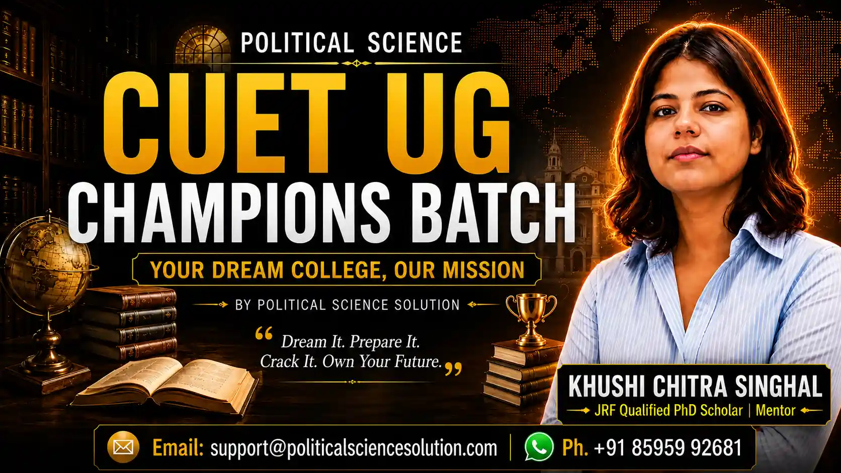 CUET UG Champions Political Science