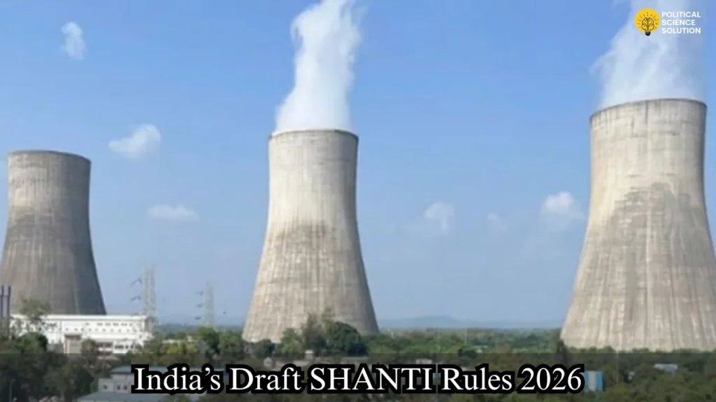 Draft SHANTI Rules 2026 set India’s new nuclear liability, 