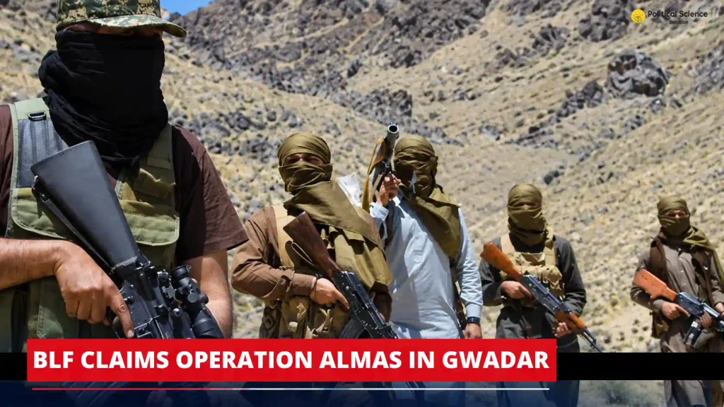 BLF Claims Operation Almas in Gwadar
